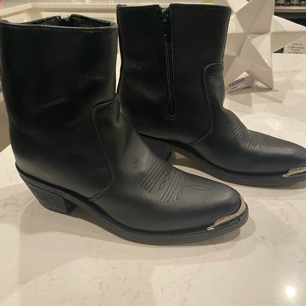Five Star Women’s Western Motorcycle Ankle Boots